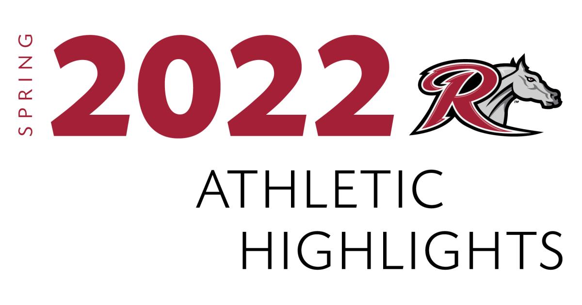 Athletic highlights spring 2022 Rider University